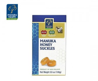 Manuka Health 蜜纽康 MGO400+/BIO30麦卢卡蜂蜜&蜂胶润喉糖 100克